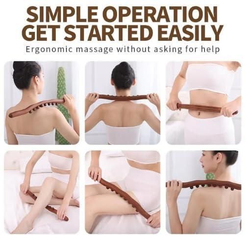 Wooden Massage stick For Pain